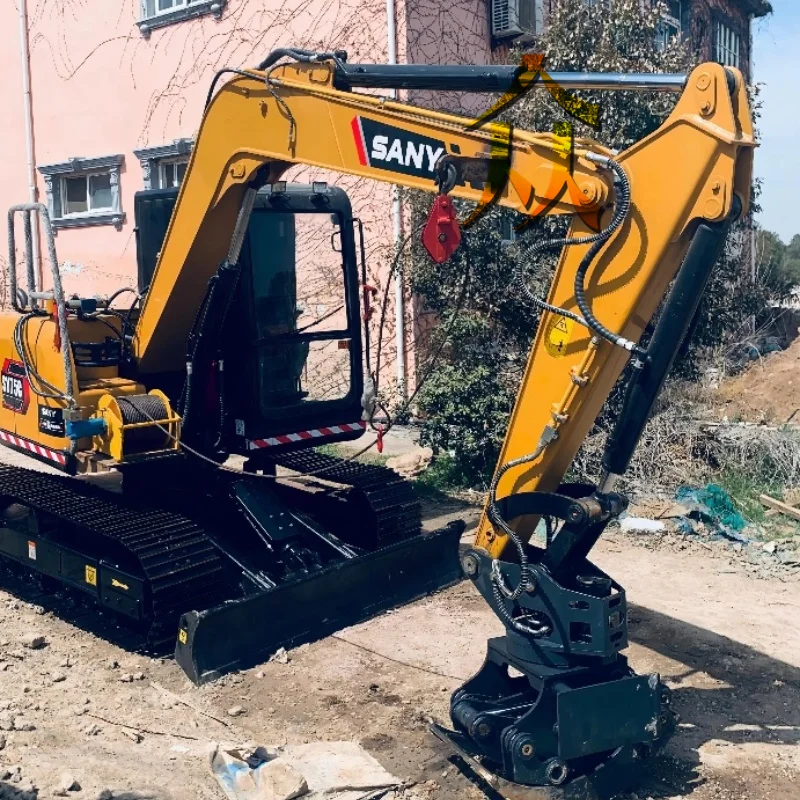 Second Hand Sany 75 Used Sany Sy75c Excavator 7-ton Used Excavator Sany Sy60c/75c/95c/135c/215c Good Condition