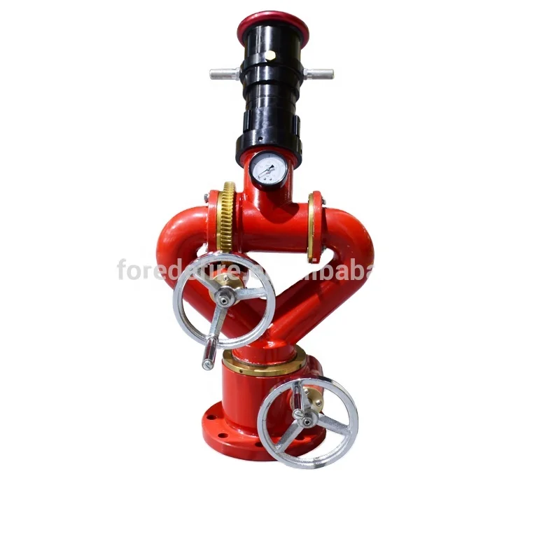 Редукторный Легкий Алюминиевый пожарный монитор