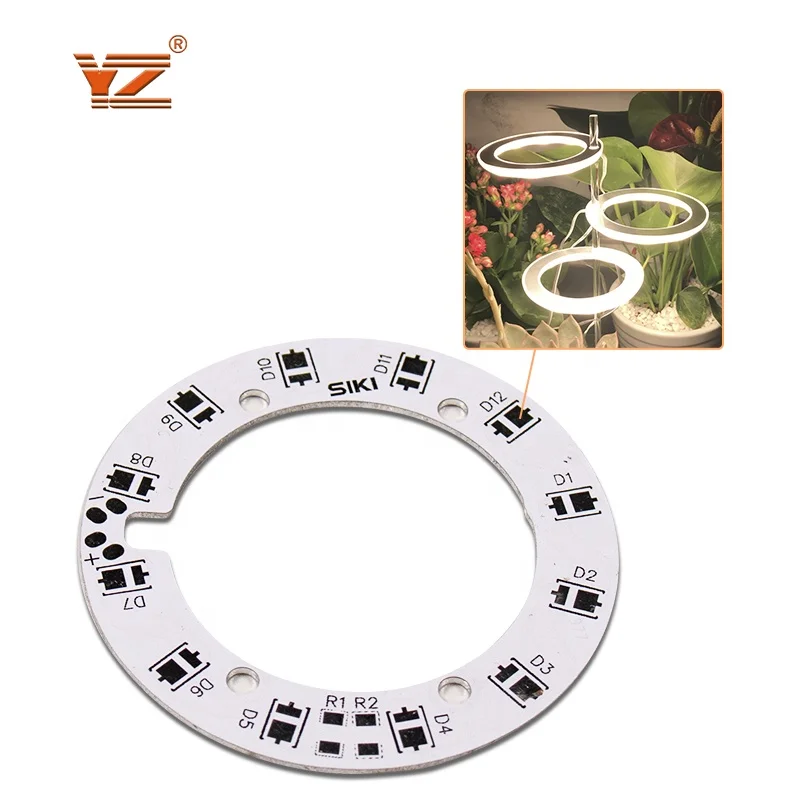 Shenzhen Professional Circuit Board Manufacturer Rohs 94vo led pcb board Custom LED PCB Assembly led ring light pcb