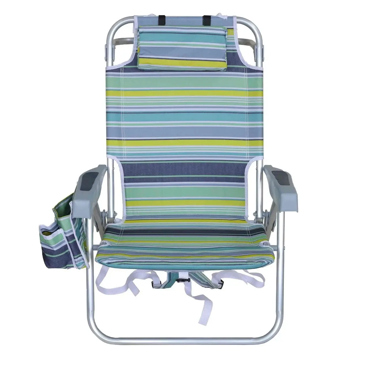 Hot selling folding portable beach chair zero gravity outdoor garden chair folded pool patio iron aluminum chair