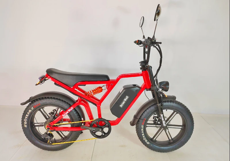 K12 1000W 48V15Ah aluminum alloy frame red bicycle electric bicycle electric bicycle for adult V8