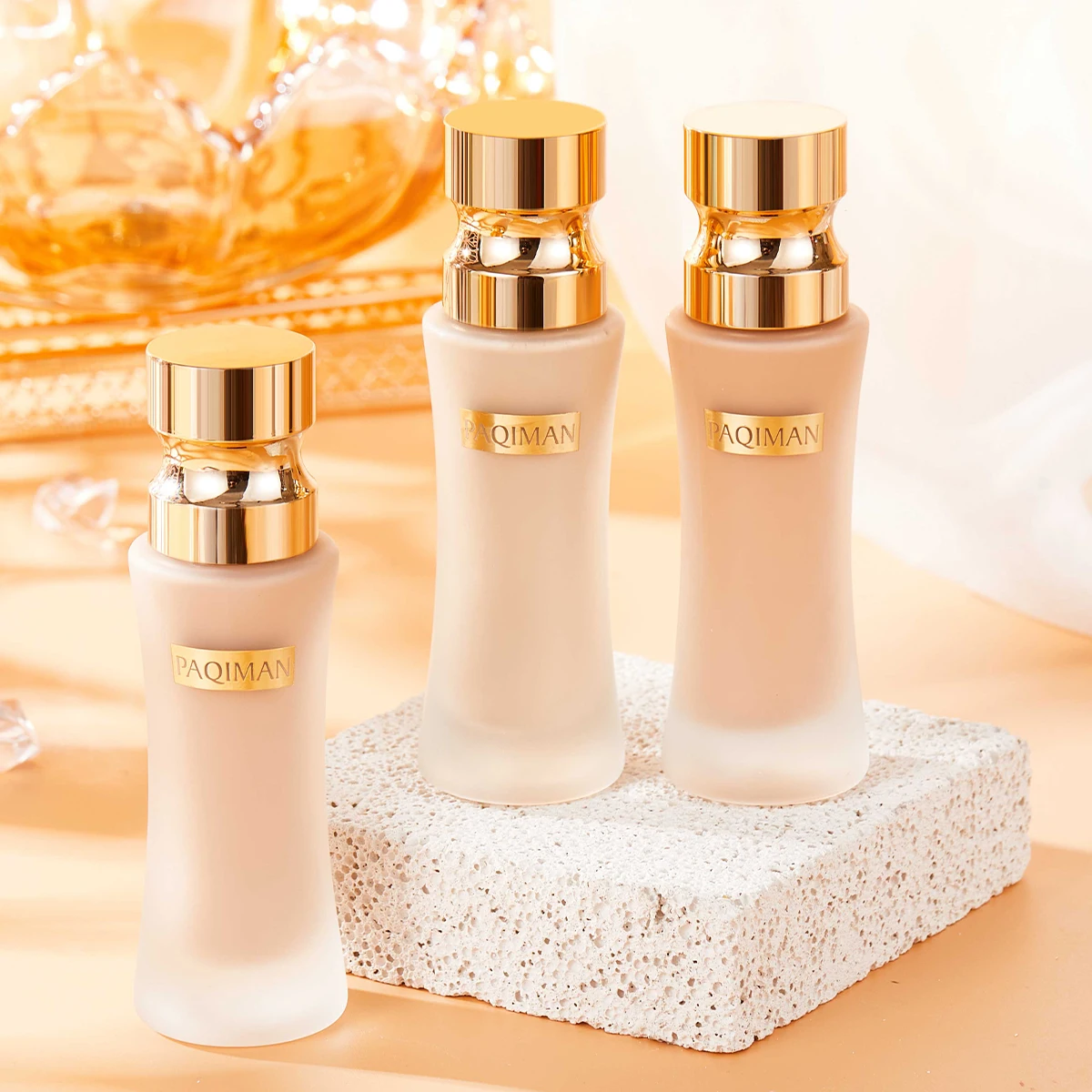 Hot sale whitening makeup liquid foundation private label maquillaje-por-mayor full coverage foundation