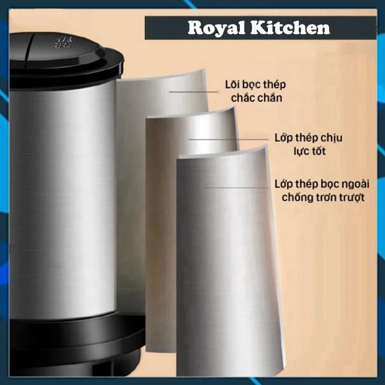 Hot Sell 2/3L Food Slicer Electric 4 Blade Knife Meat Chopper Stainless Steel Bowl Meat Grinder for Vietnam