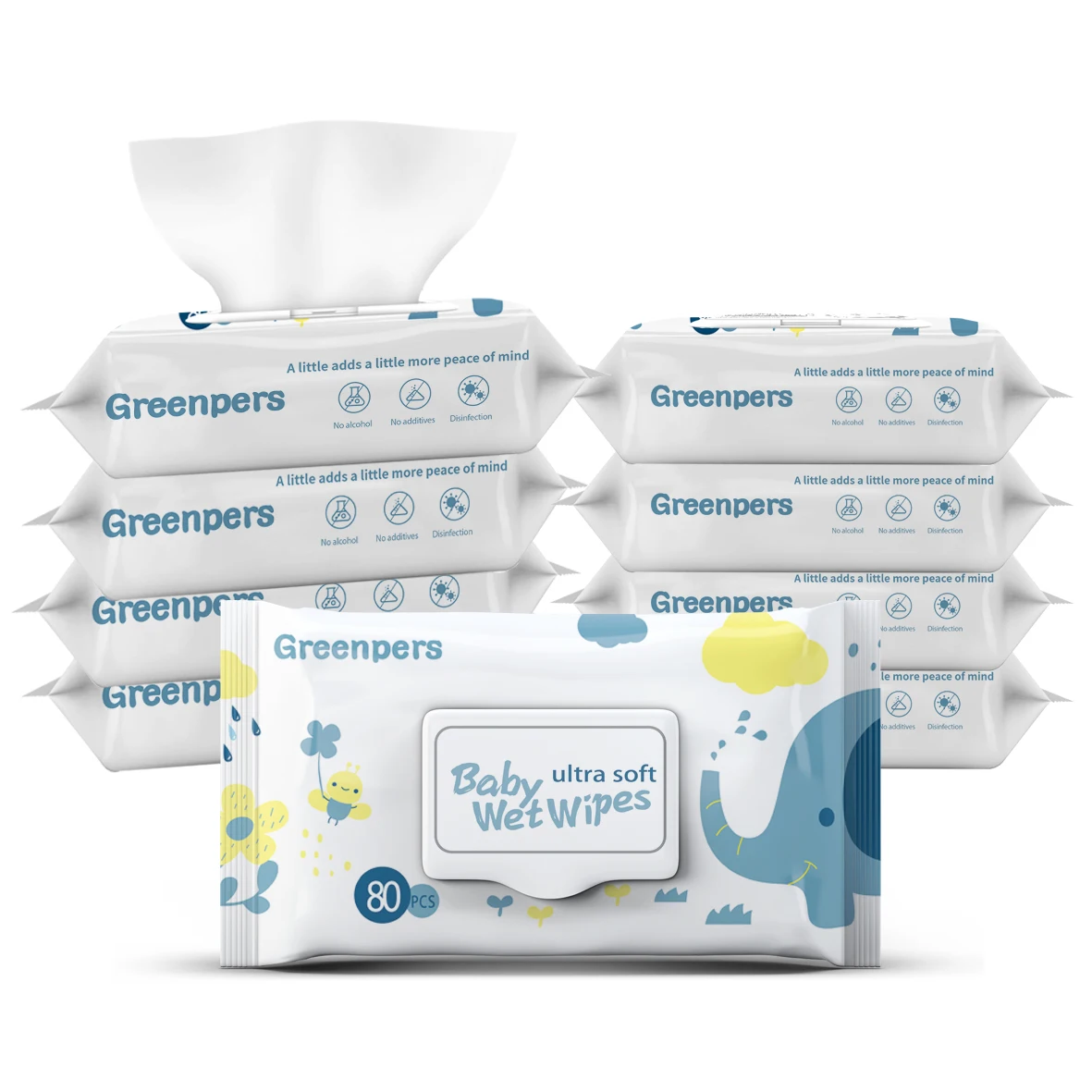 Custom High Quality Competitive Baby Wet Wipe With Aloe Vera And Vitamin E Manufacturer from China Competitive Baby Wet Wipe