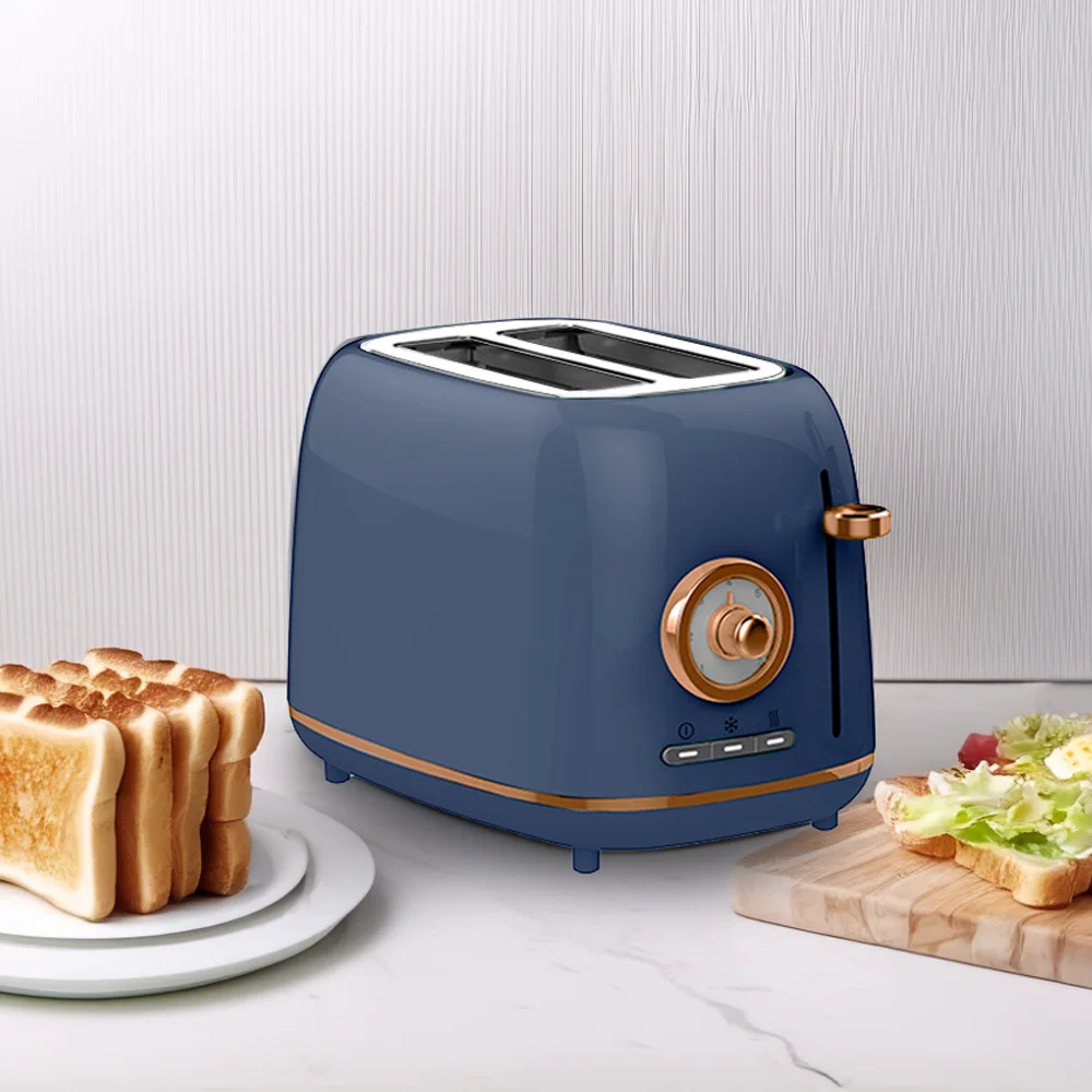 OEM Toaster Manufacturers Cute Custom Blue Sandwich Maker Kitchen Toaster Classic Toaster