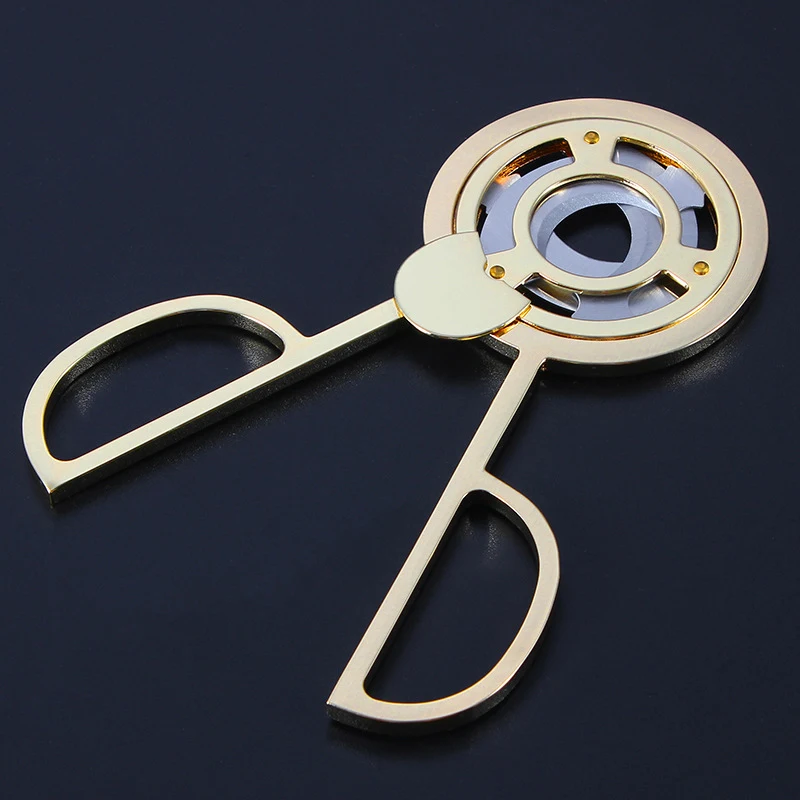 Amazon Hot Selling luxury  stainless steel oem cigar cutter