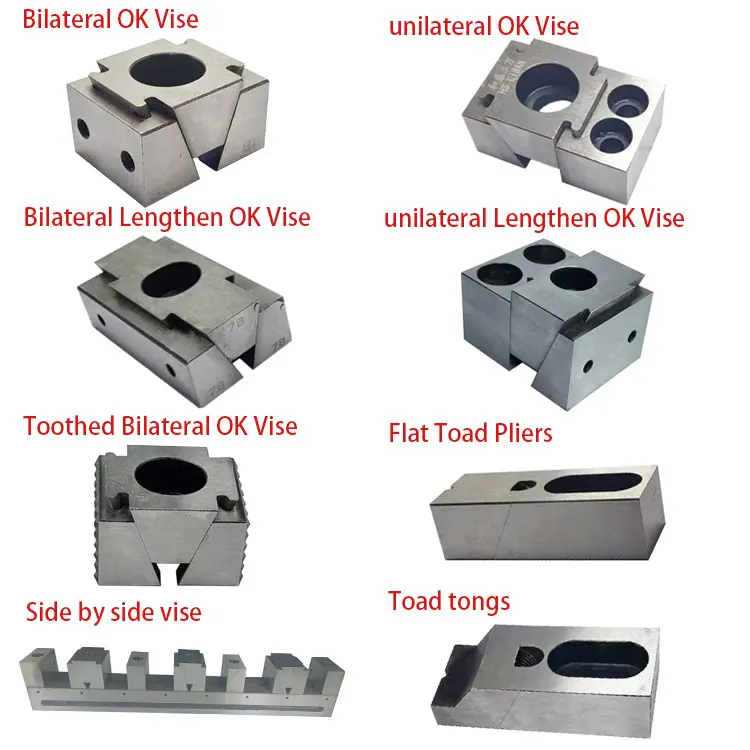 2021 Most popular Support heavy cutting CNC parts production precision machining Manual Modular ok vise customizable bench vise