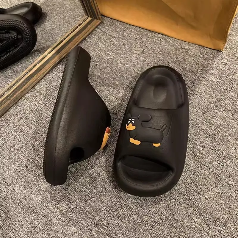 Summer Simple Soft Sole slippers Open Toe Non-slip Eva Outdoor/indoor Bathroom Wear slippers Soft Sole Shoes