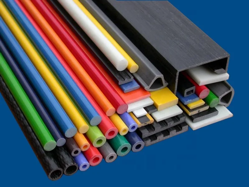 Corrosion Resistance GRP or FRP Structural Pultruded Profiles Fiberglass Construction Accessories