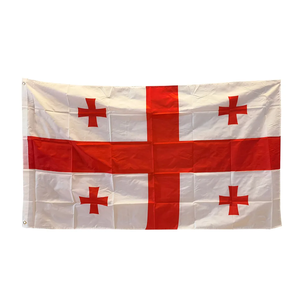 Оптовые глобальные национальные флаги на заказ 3x5 футов полиэфирные грузические различных спецификаций содержащие 2 шва