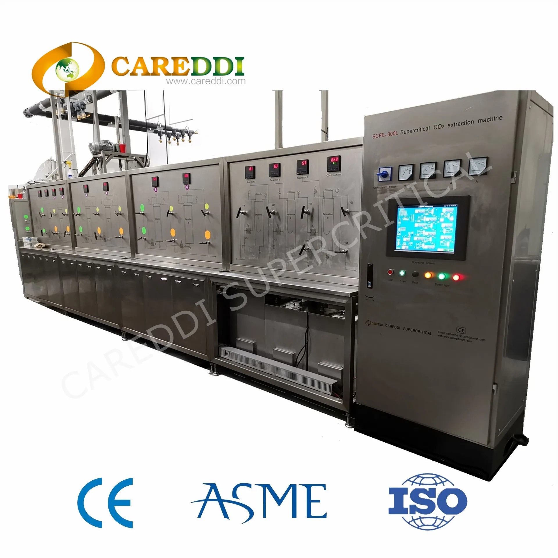 Лидер продаж в США модель 300L (50Lx6) специально разработанная для Экстракции Масла сверхкритическое оборудование экстракции