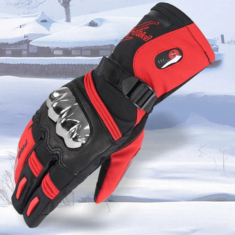 Ready To Ship In Stock Heated Warm Motorbike Motorcycle Gloves for Winter