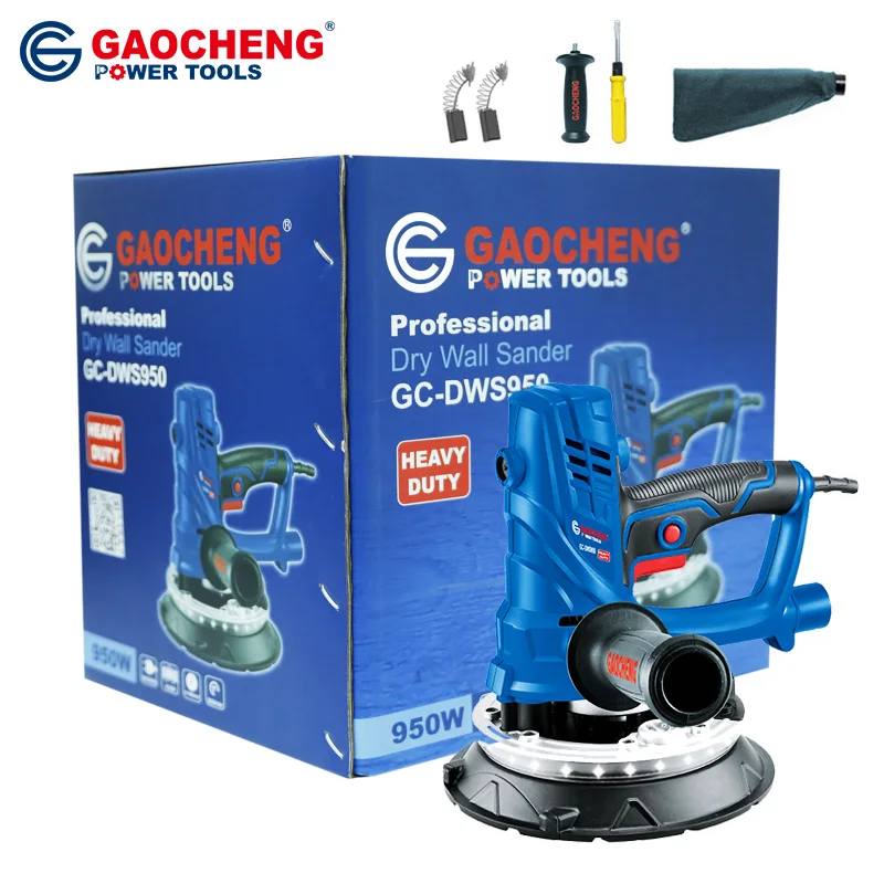 Gaocheng 950 Вт эффективная электрическая шлифовальная машина для сухих стен без пыли