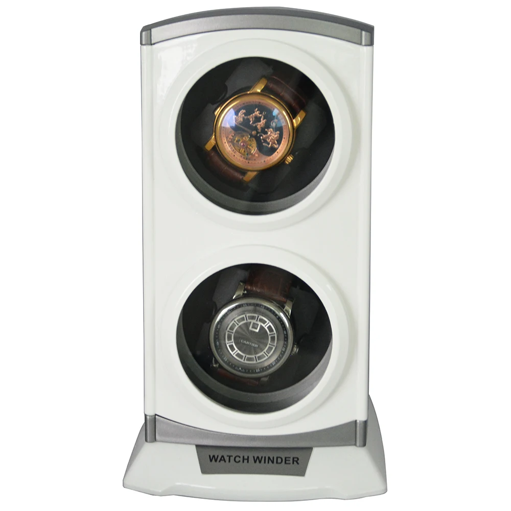 GC03P-D01WHB-G Luxury Plastic watches display safe box Japanese motor automatic watch winder
