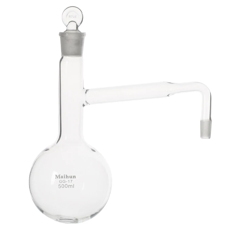 factory direct price 250ml round flat-bottomed boiling conical glass flask