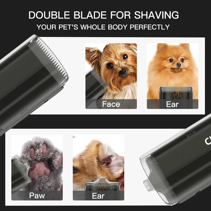 High Power With Wire Pet Large Animal Trimmer  Sheep Dog Vacuum Grooming Hair Clippers With Vacuum