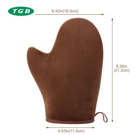 Self Body Tanning Mitt Bronzer Tan Applicator Gloves