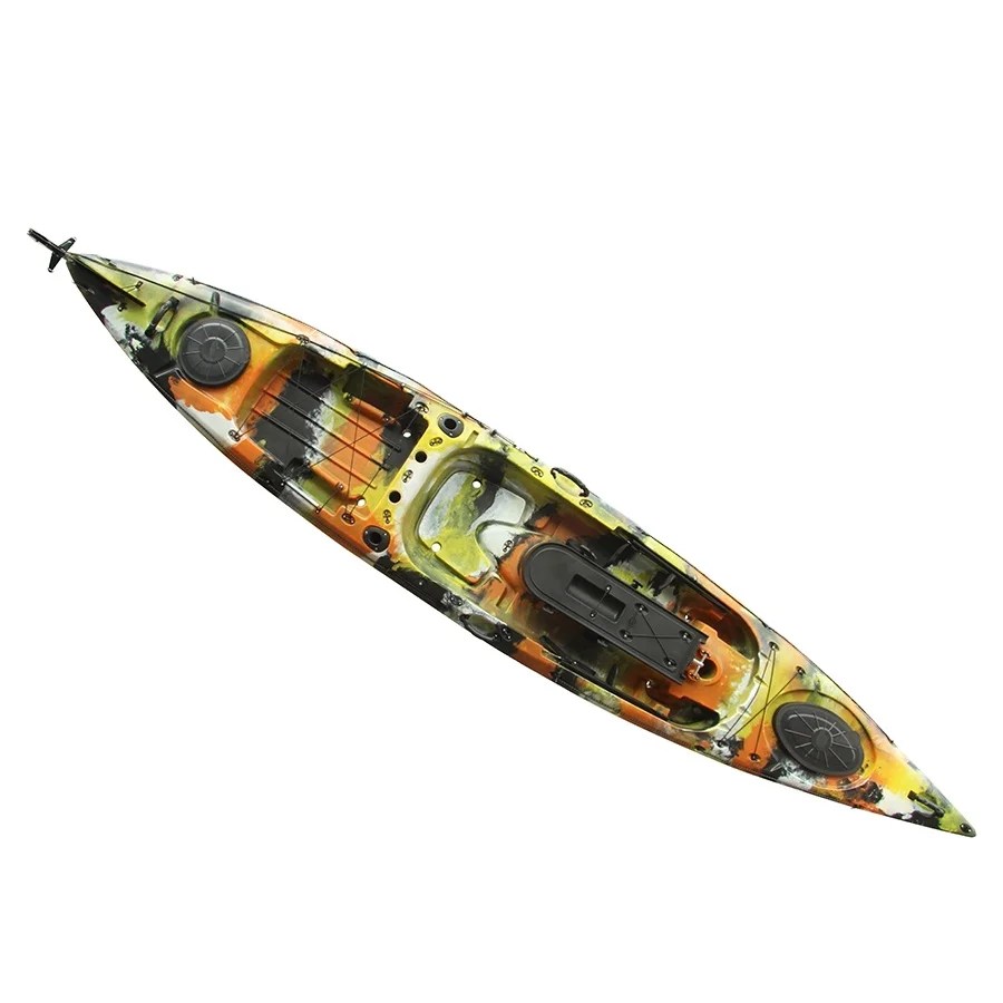 Liker Kayak Pedal Rudder Control Fishing Kayak with Motor Option