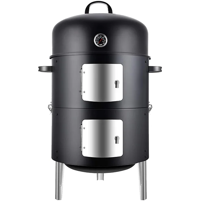 Durable Custom Outdoor Camping Barbecue Vertical Smoker Bbq Grills BBQ Grill Machine