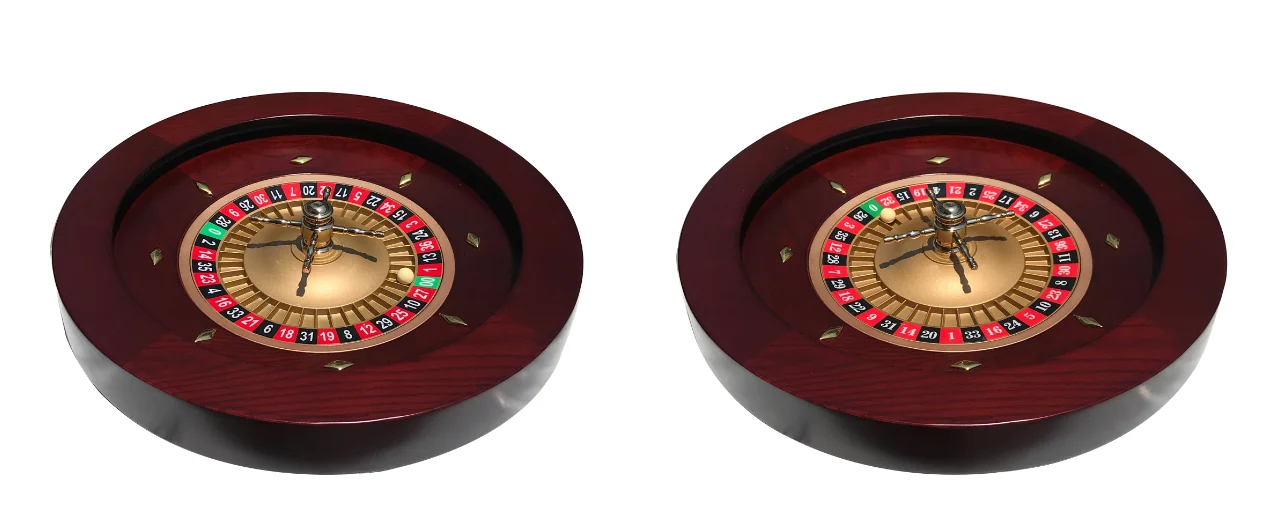 18 inch high quality wood roulette wheel