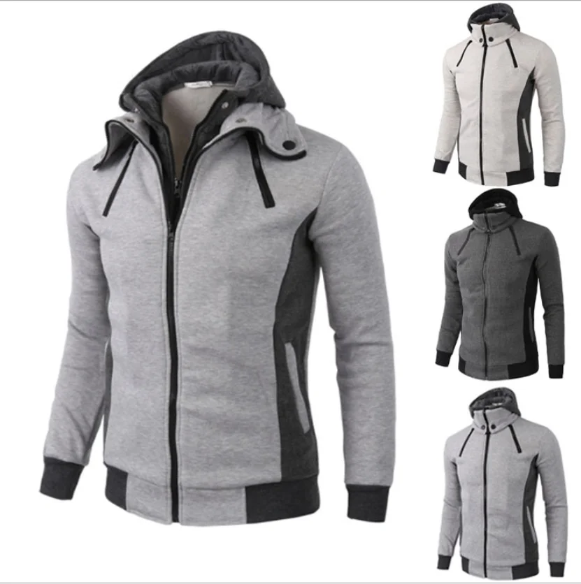 wholesale polyester fiber man Jacket casual outdoor windbreaker coat Accept customization