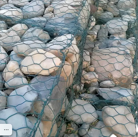 Фабрика Китая поставляет габионный матрас шестиугольная оцинкованная габионная сетка