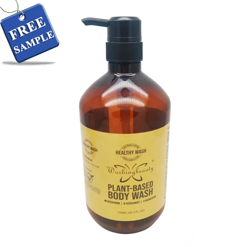 500 мл 750 Духи без запаха сулфатный детский питательный Спа Уход за кожей гель для душа с насосной