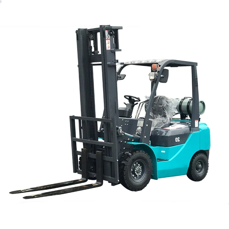 China Forklift CPCD30 Heli Forklift 3 Ton Diesel Forklift Trucks with 3 Stage Mast and Rubber Tires
