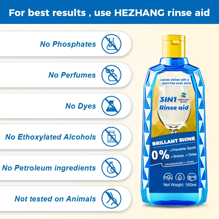 Chinese Suppliers Dishwasher Rinse And Detergent For Dishwasher