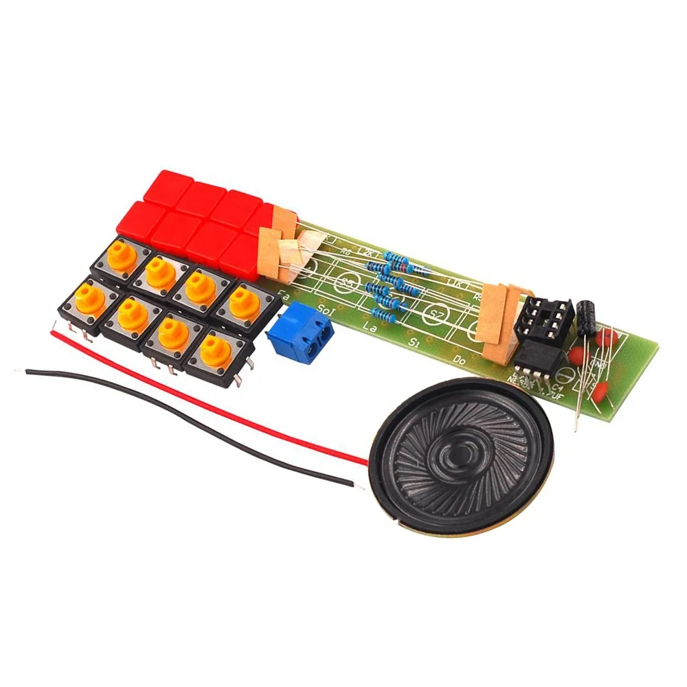 1set DIY Kit NE555 Component Electronics Electric Piano Organ Module