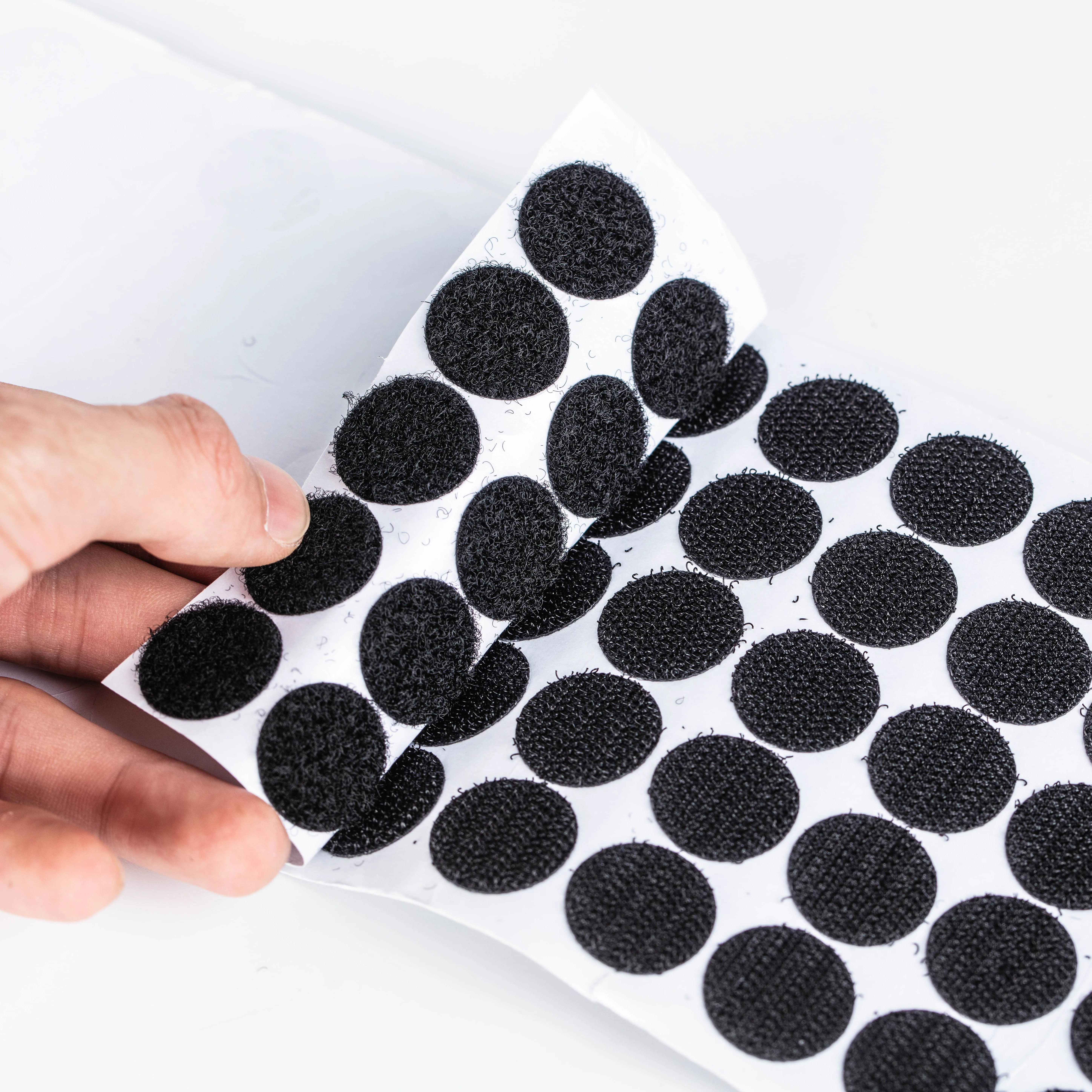 Высокопрочная клейкая опорная штамповка крюк и петля патчи застежка нейлоновый самоклеющийся крюк и петля точка