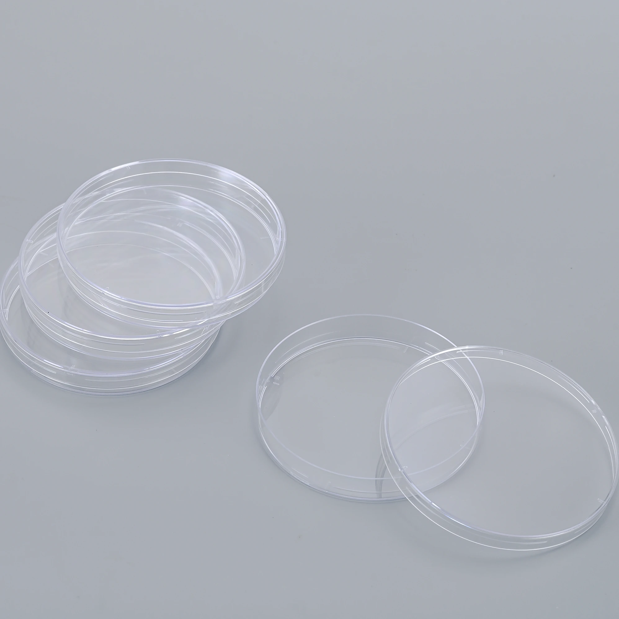 Plastic  PS 90mm Culture Plate Petri Dish Cell Culture Dish