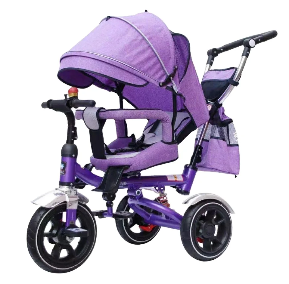 EU standards Customized wholesale stroller bike baby tricycles children kids push tricycle trike baby