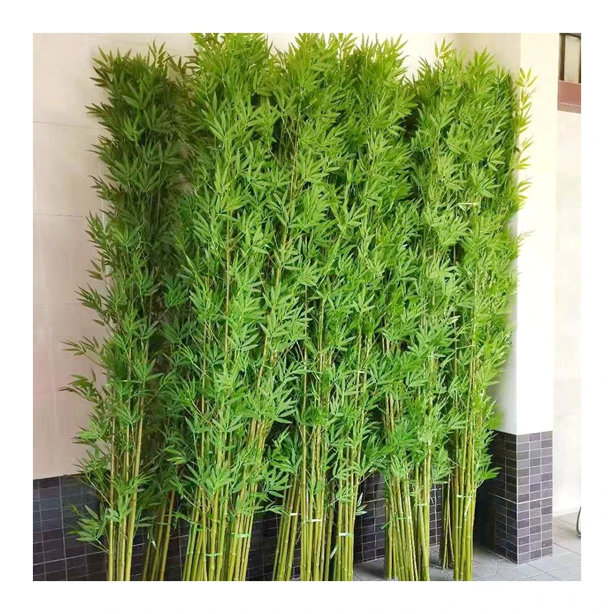 2024 Hot Sale Custom Waterproof Good Quality Artificial Ornamental Bamboo Plants Tree