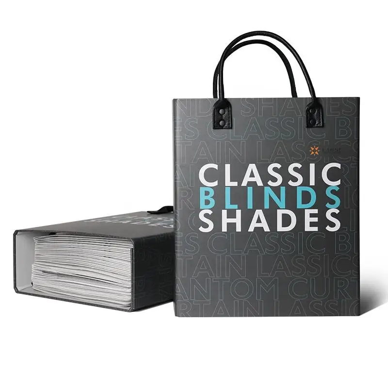 Индивидуальный дизайн занавески каталог образцов ткани книга для строительства дома