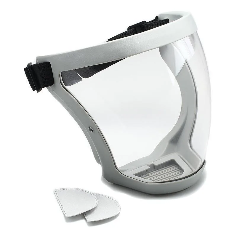 PC Proof Plastic Protective Clear Safety Protection Cover Anti-fog Full Face Shield