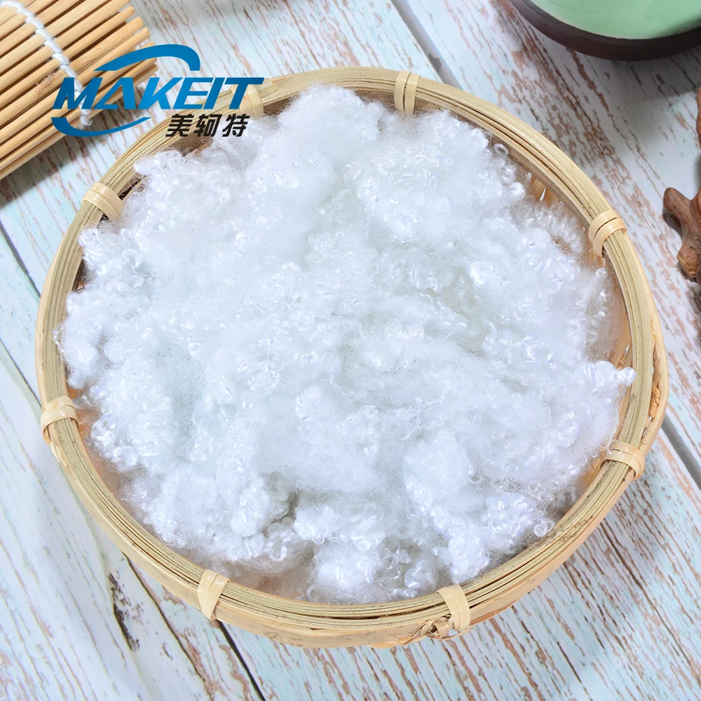 HCS Polyfill Stuffing PP Cotton 100% Hollow Polyester Staple Fiber For Stuffed Toys