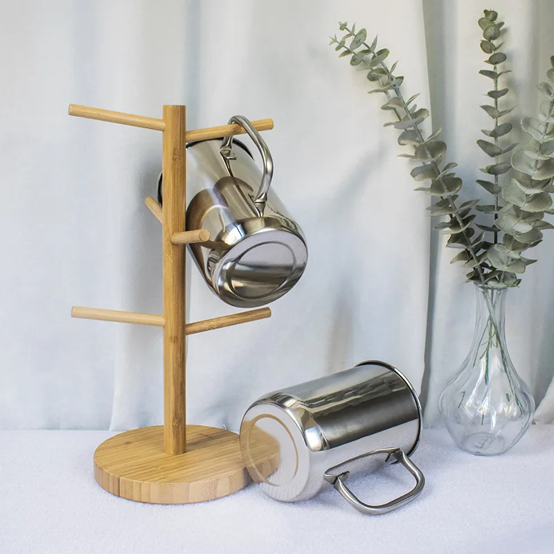 Single Wall Party Stainless Steel Disposable Beer Mug Stein Tankard 1000ML/ 1 Liter, Metal Cups For Drinking Outdoors