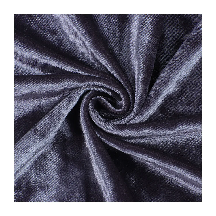 Cheap custom dress textiles spandex ice ks velvet fabrics dress tecido veludo velour shiny fabric
