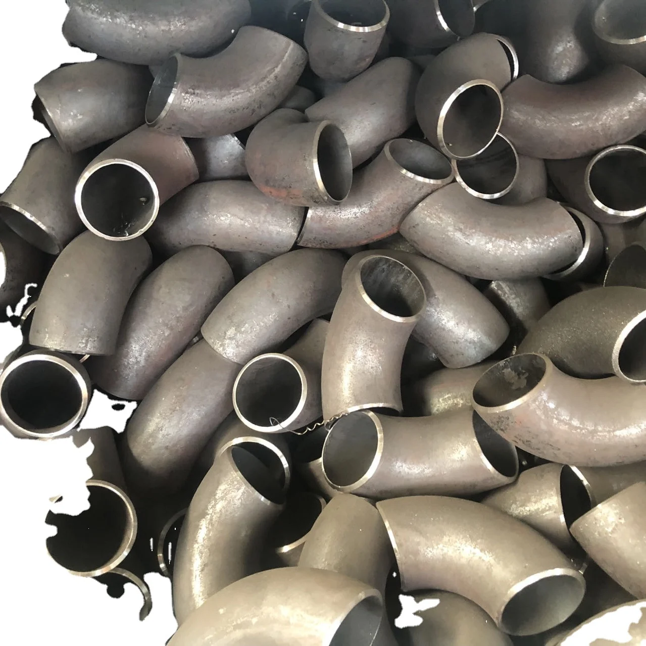Factory direct selling price ASME B16.9 carbon steel 90 degree elbow