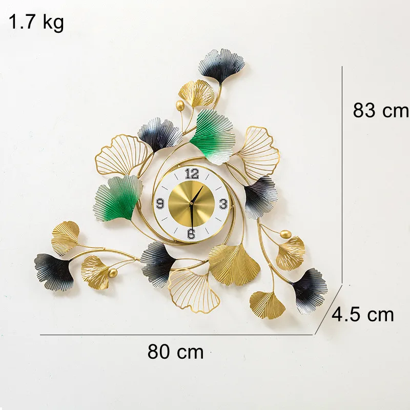 New custom Nordic Light luxury display Lobby Gold House Wrought Iron Metal pendant wall art decoration