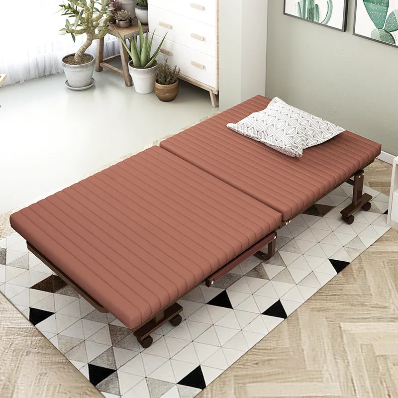 Metal steel sofa bed furniture guest bed portable new design folding bed