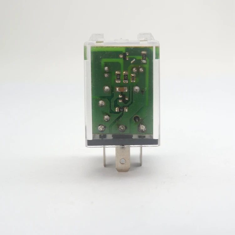 12V прозрачный РЕЛЕ Светодиодный проблесковый маячок реле 3 Pin для автомобилей мотоциклов