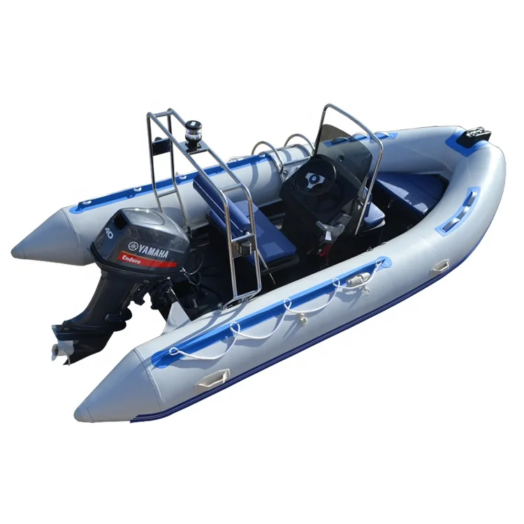 CE Certified ORCA Hypalon Material Fiberglass Rib Boat Luxury Sport Power Boat Sale High Rescue Lake Outdoor Activities Engine