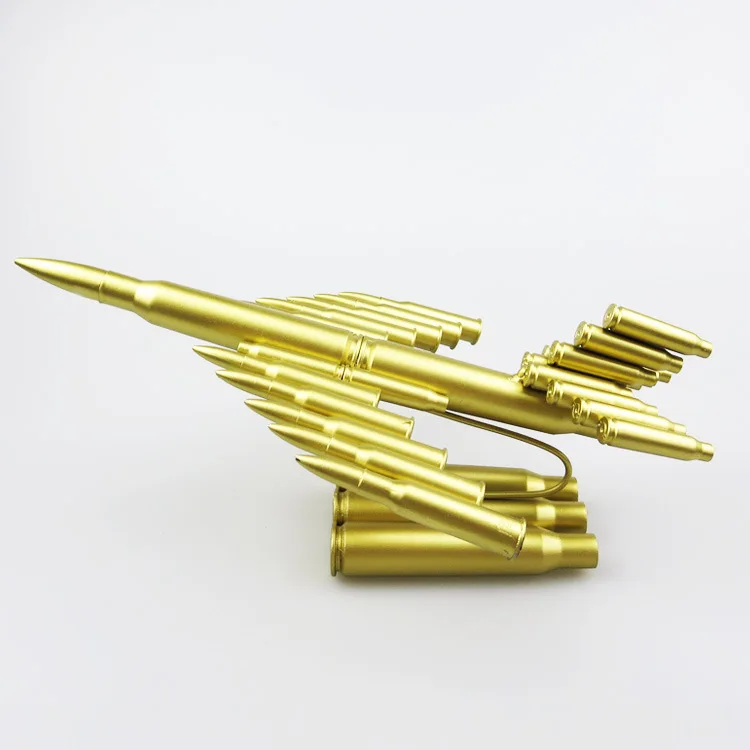 Scenic souvenirs Home Decoration Creative Gifts Gold 3D Metal Aircraft Model