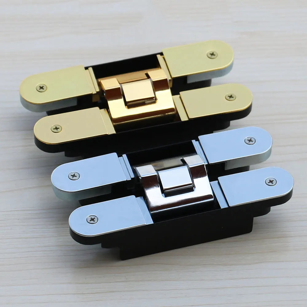 zinc alloy hidden three dimensional adjustable door hinge 3d