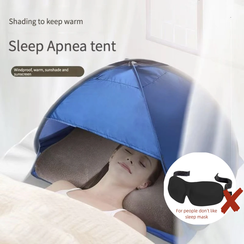 Anti-Fatigue Sleep Apnea Tent For CPAP User compatible with Resmed, Respironics alternative to Sleep eye mask