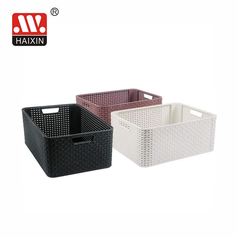 Kitchen bathroom kids toys cosmetic tool organizer laundry snacks books containers makeup boxes and bins plastic storage basket