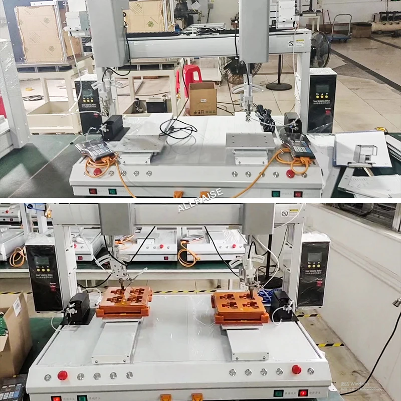 Double Iron Head Soldering Machine BBA Dual Platform Welding Equipment PCB Soldering Robot Automatic Soldering Machine