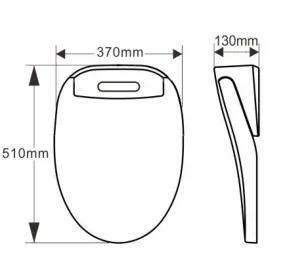High quality cheap Seat Heating smart bidet clean nozzle Bathroom  smart bidet toilet seat